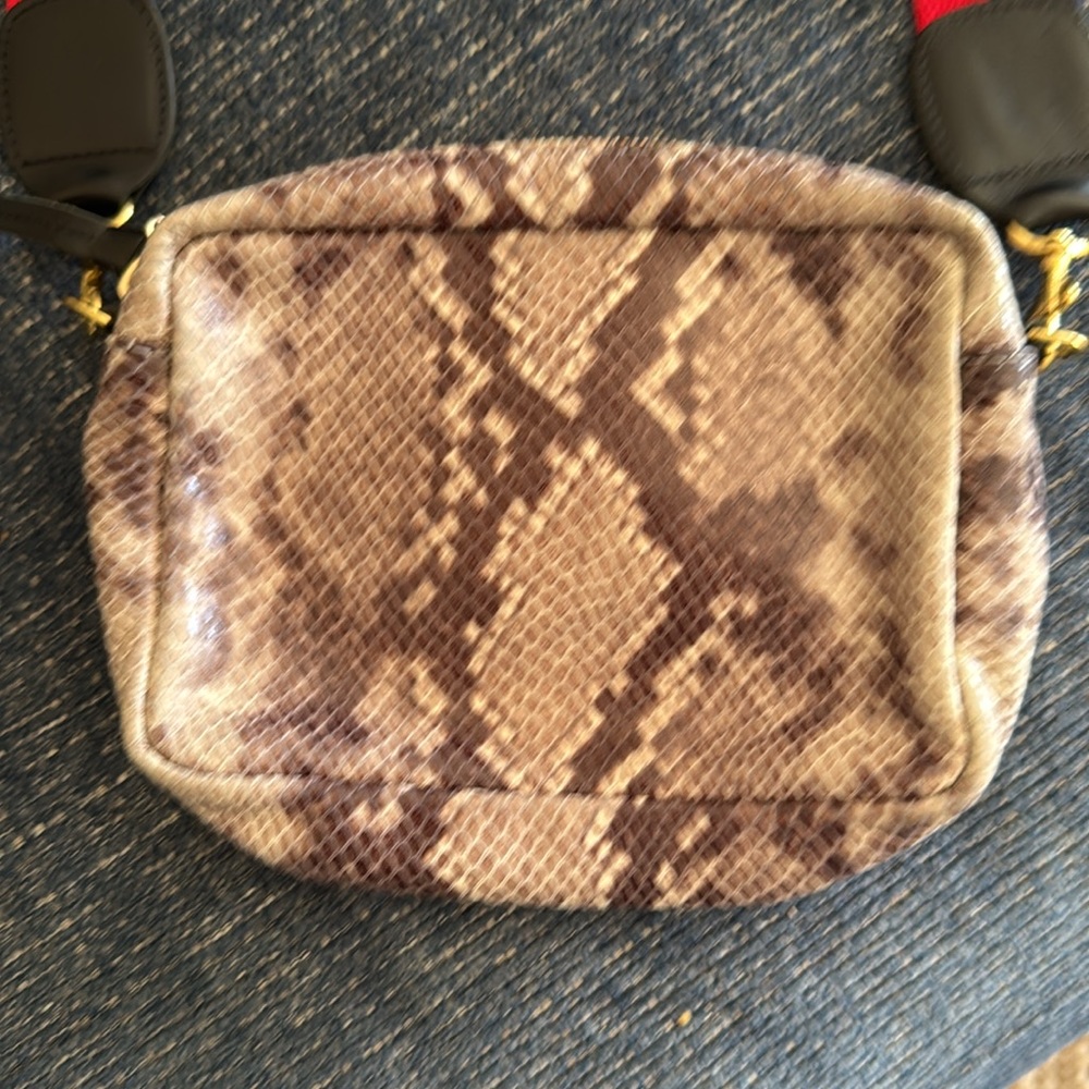 Clare V. Snake print Crossbody bag - Picture 2 of 7